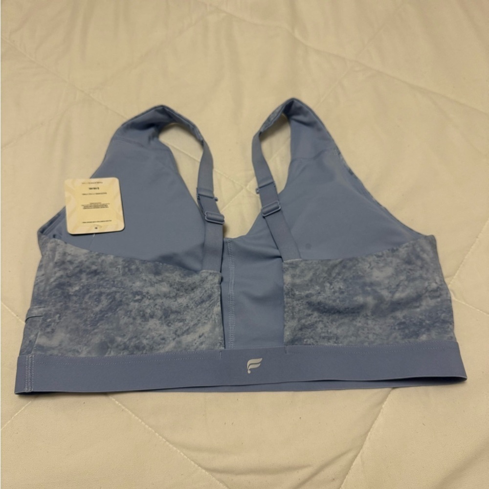 Fabletics ALL DAY EVERY DAY LOW IMPACT BRASOFT BLUE STONE MARBLE - Picture 7 of 9